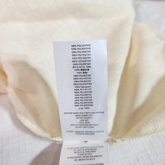 Michael Kors Women’s Ivory Long Sleeves V Neck Top Blouse Plus Size 0X (C10) - Picture 12 of 12